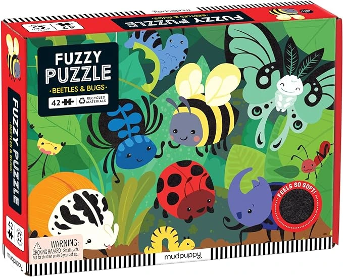 Beetles and Bugs Fuzzy Puzzle